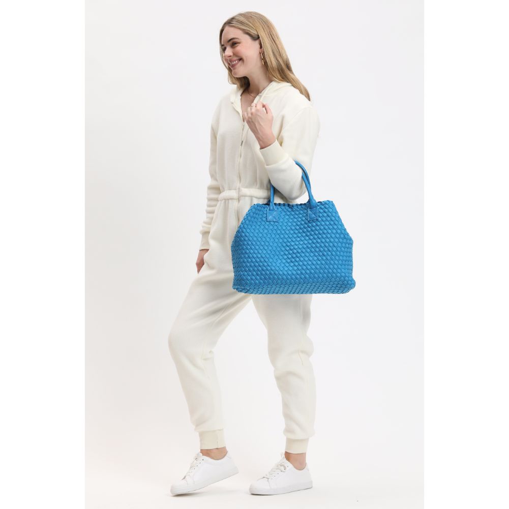 Ithaca Woven Neoprene Tote - HOUSE OF SHE
