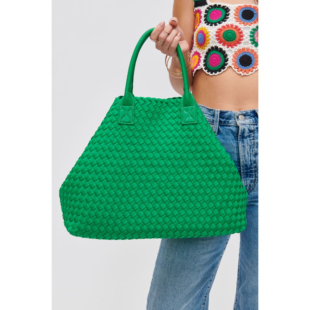 Ithaca Woven Neoprene Tote - HOUSE OF SHE