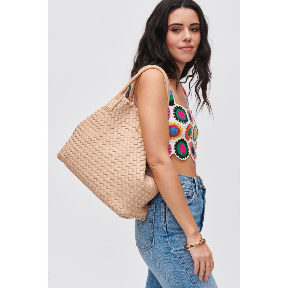 Ithaca Woven Neoprene Tote - HOUSE OF SHE