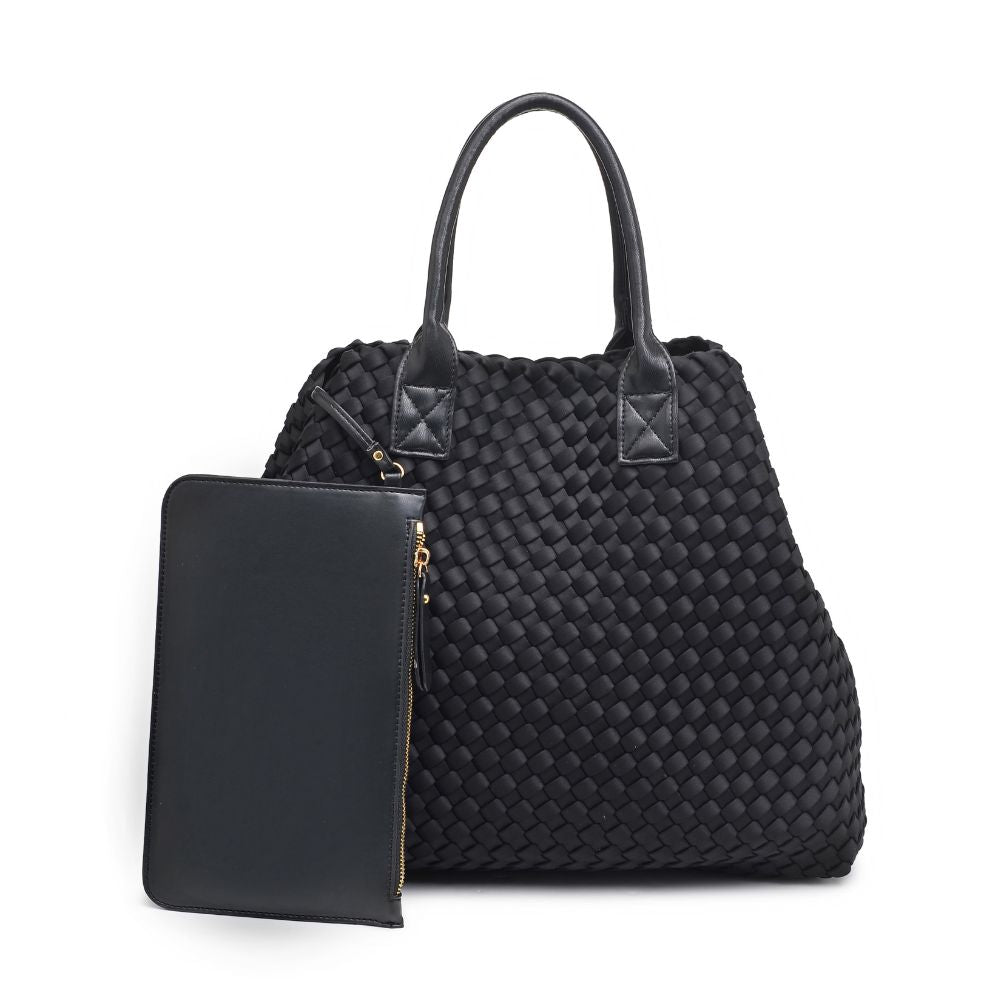 Ithaca Woven Neoprene Tote - HOUSE OF SHE