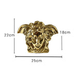 Medusa Luxe Electroplated Ceramic Vase - HOUSE OF SHE