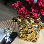 Medusa Luxe Electroplated Ceramic Vase - HOUSE OF SHE
