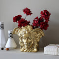 Medusa Luxe Electroplated Ceramic Vase - HOUSE OF SHE