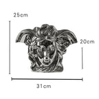 Medusa Luxe Electroplated Ceramic Vase - HOUSE OF SHE