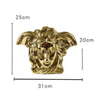 Medusa Luxe Electroplated Ceramic Vase - HOUSE OF SHE