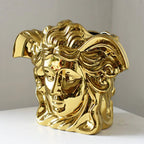 Medusa Luxe Electroplated Ceramic Vase - HOUSE OF SHE