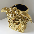Medusa Luxe Electroplated Ceramic Vase - HOUSE OF SHE