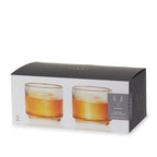 Meridian Crystal Lowball Tumblers Set of 2 - HOUSE OF SHE