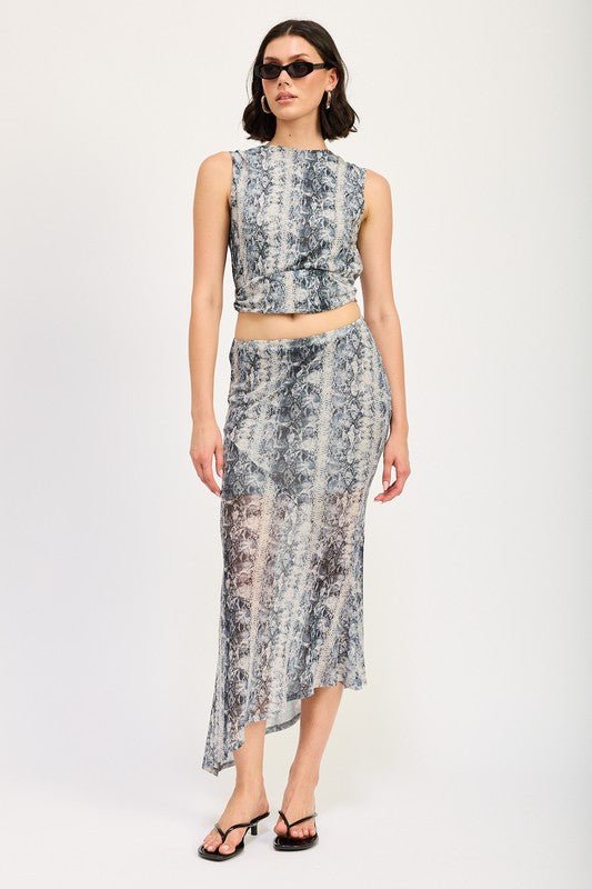 Mermaid Maxi Skirt - HOUSE OF SHE