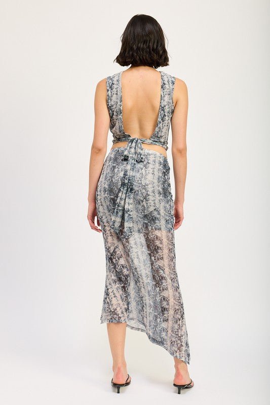 Mermaid Maxi Skirt - HOUSE OF SHE