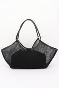 Mesh Tote Bag With Removable Liner - HOUSE OF SHE