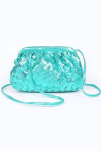 Metallic Weaved Soft Swing Bag - HOUSE OF SHE