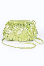 Metallic Weaved Soft Swing Bag - HOUSE OF SHE