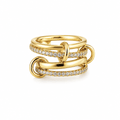 Mina Pave Stacked Ring - HOUSE OF SHE