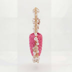 Mini Raffia Shell Bag - Pink Sands - HOUSE OF SHE