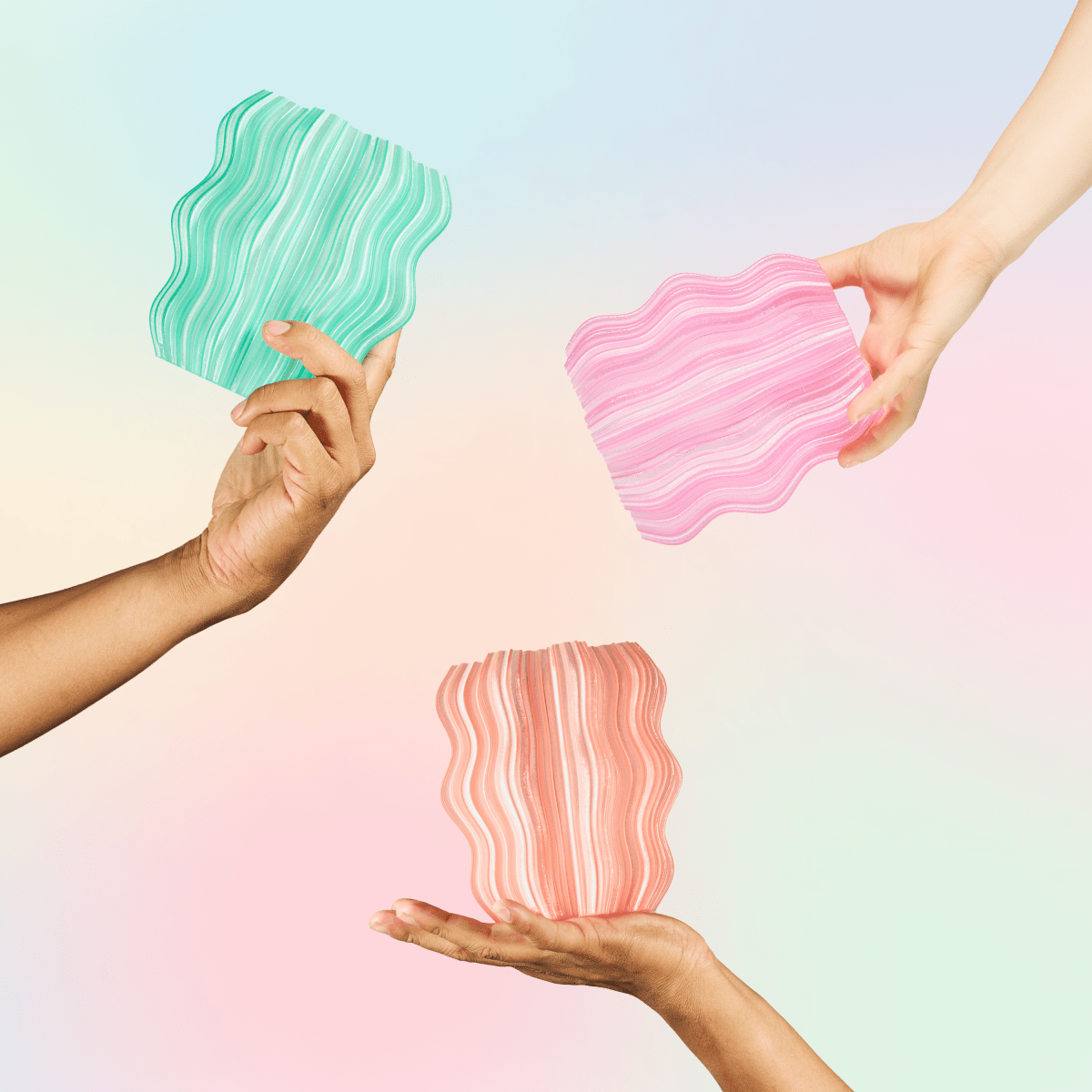 Mini Wavy Lamp - HOUSE OF SHE