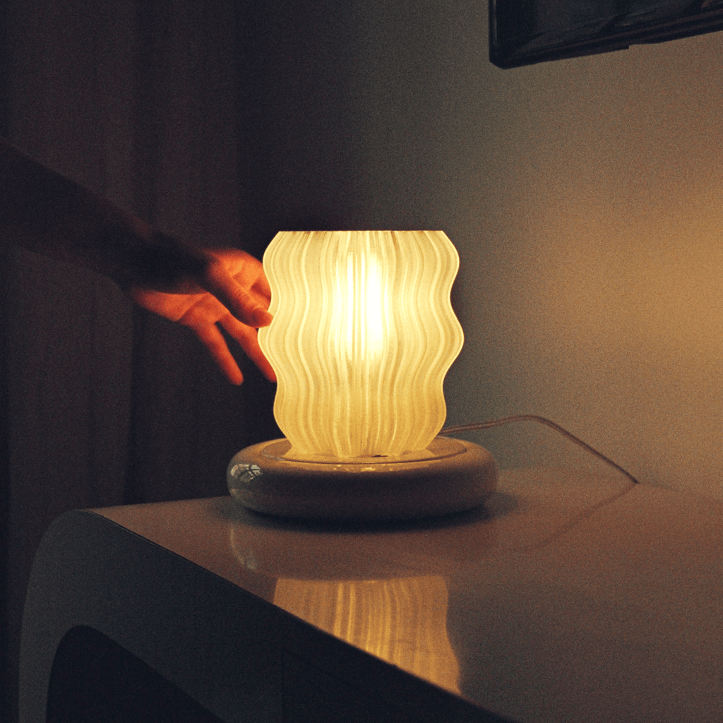 Mini Wavy Lamp - HOUSE OF SHE