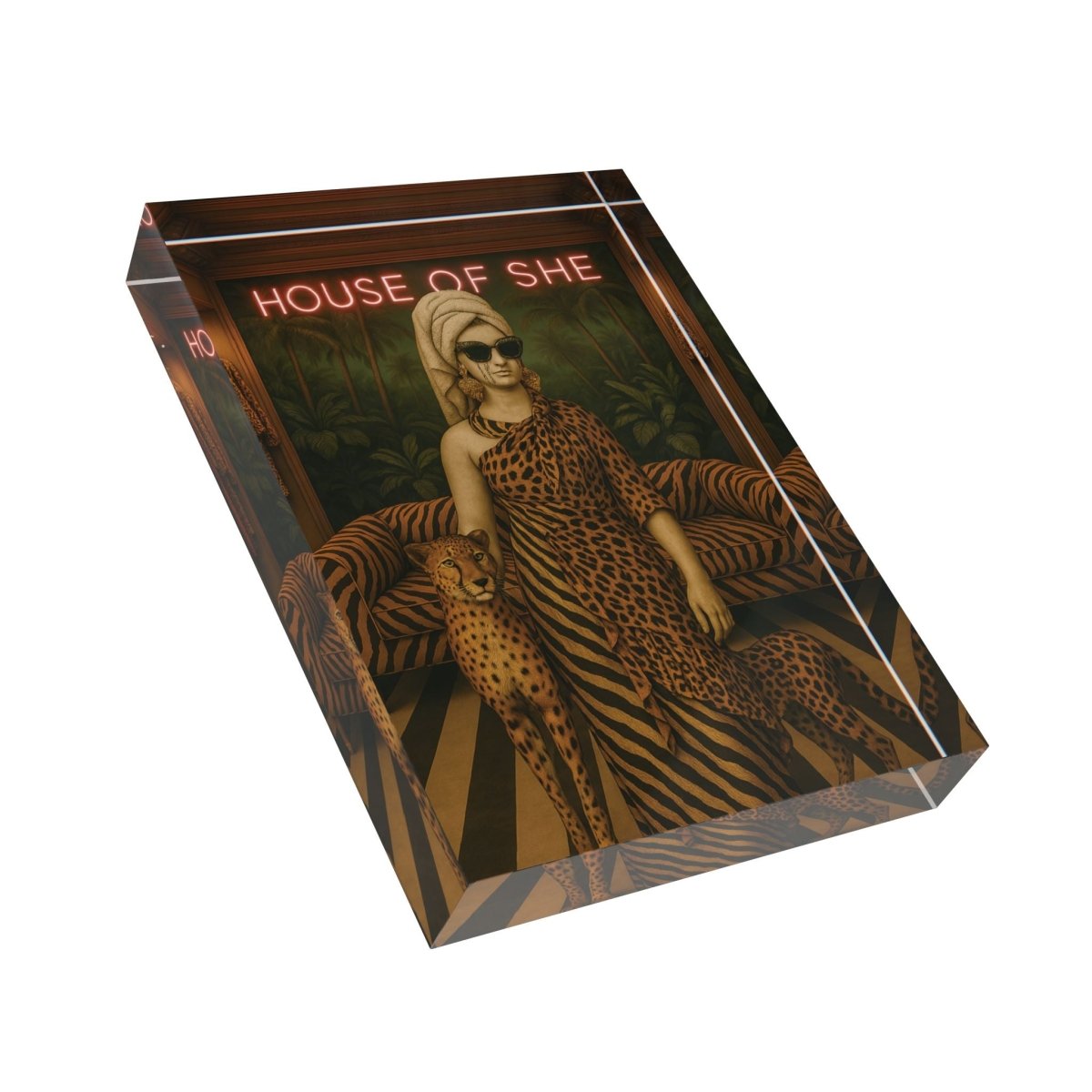 Modern Photo Block - 'House of She' Chic Decor - HOUSE OF SHE