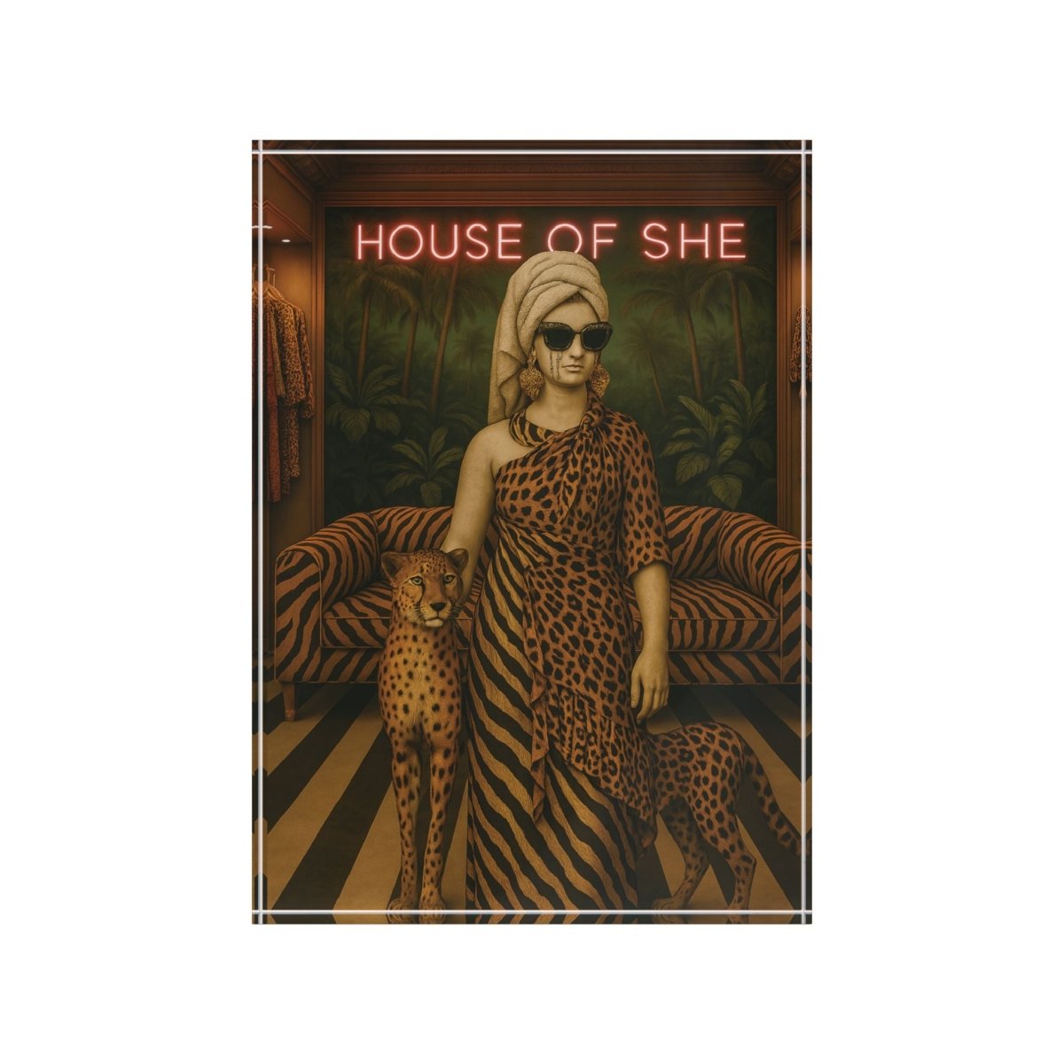 Modern Photo Block - 'House of She' Chic Decor - HOUSE OF SHE