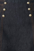 Modern Prep Denim Skort - HOUSE OF SHE