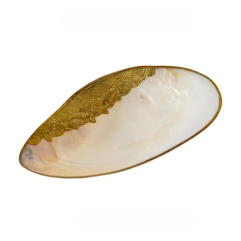 Mother-of-Pearl Shell Jewelry Tray – Luxury Vanity & Display Dish - HOUSE OF SHE