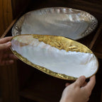 Mother-of-Pearl Shell Jewelry Tray – Luxury Vanity & Display Dish - HOUSE OF SHE