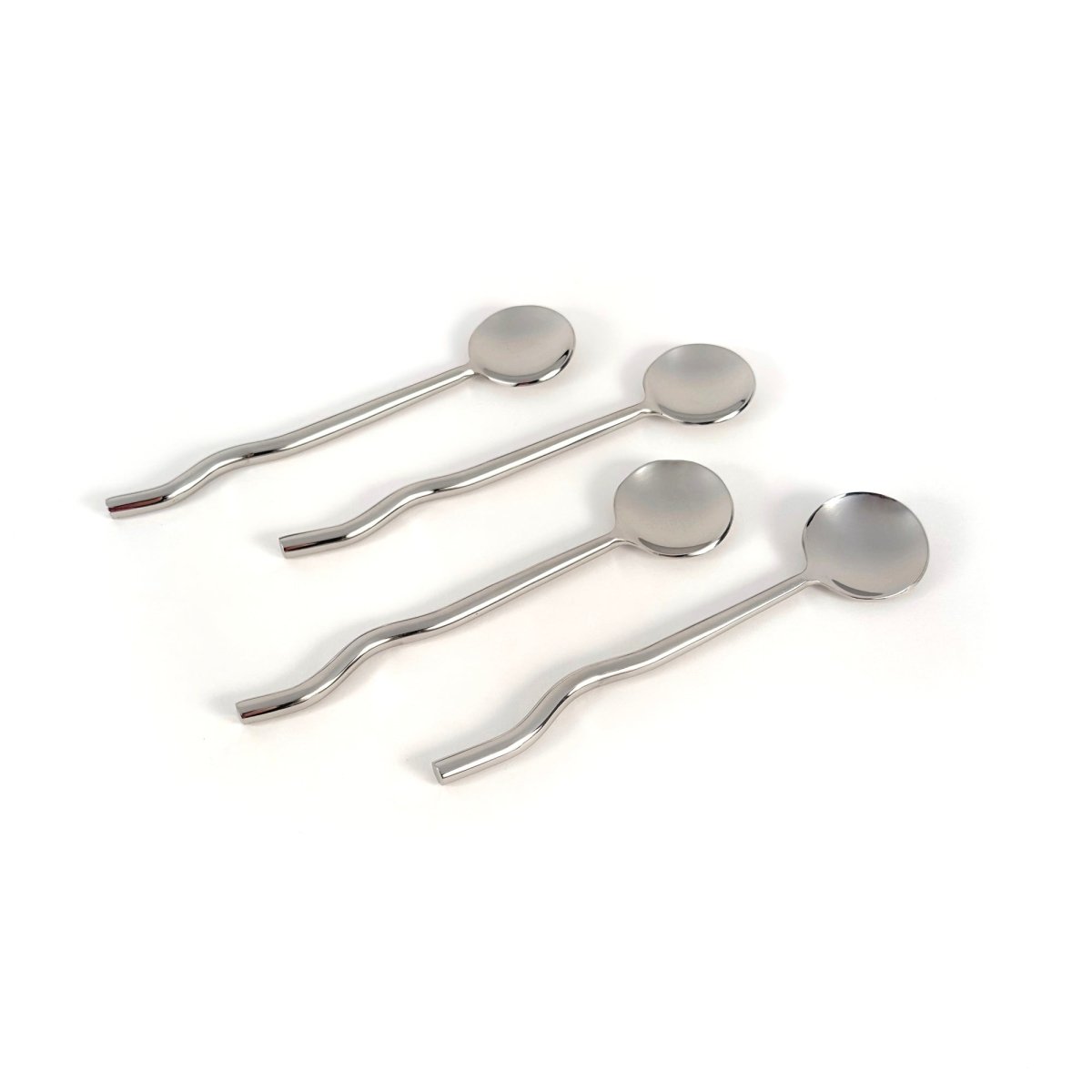 Nadia Spoon Steel (Set of 4) by MESO - HOUSE OF SHE