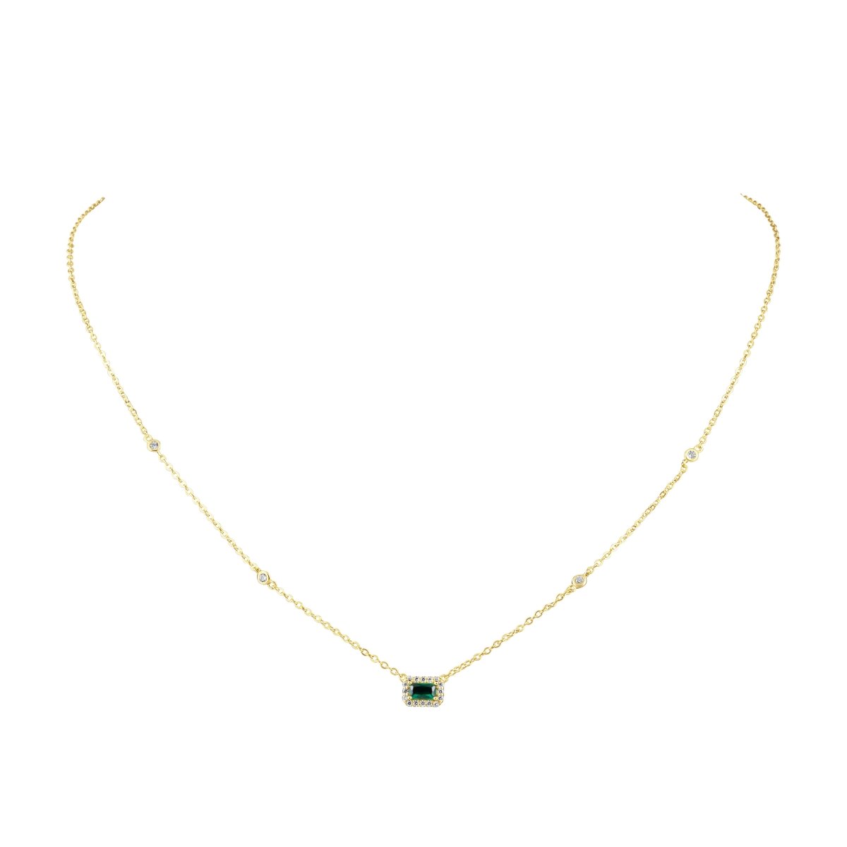 Nora Emerald Necklace - HOUSE OF SHE
