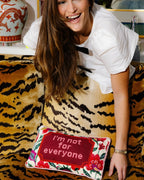 Not For Everyone Needlepoint Pillow - HOUSE OF SHE