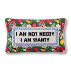 Not Needy Needlepoint Pillow - HOUSE OF SHE