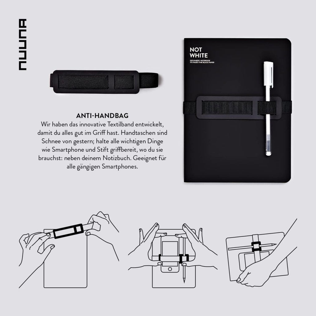 Not White Notebook w/ Pen - HOUSE OF SHE