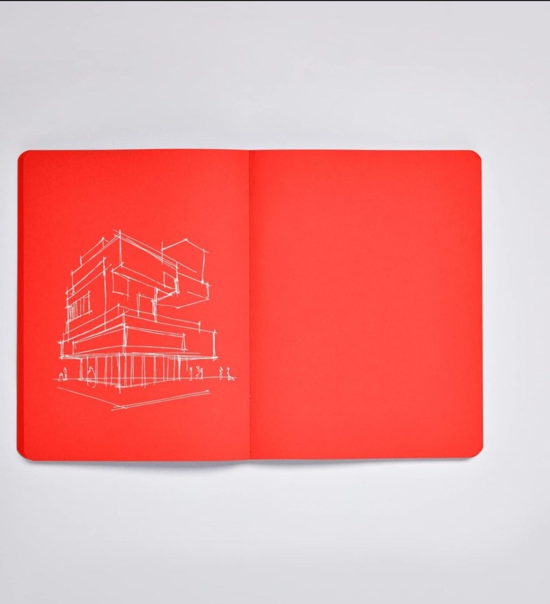 Not White Red Notebook - HOUSE OF SHE