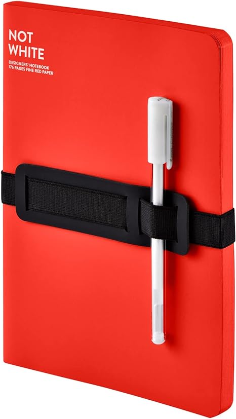 Not White Red Notebook - HOUSE OF SHE