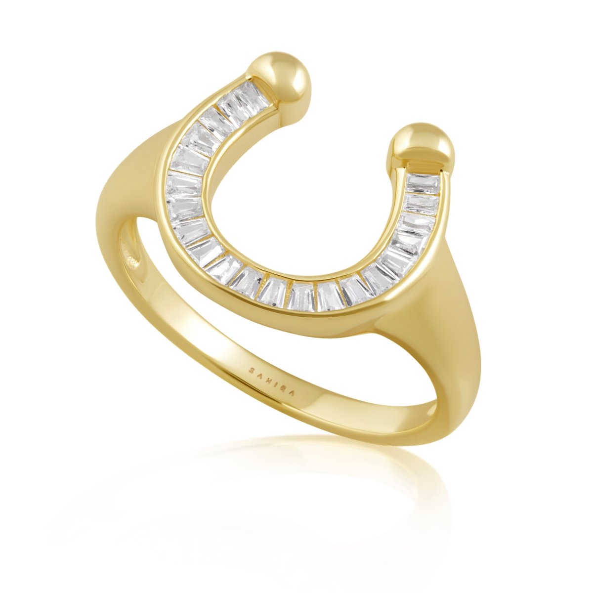 Off To The Races Signet Ring - HOUSE OF SHE