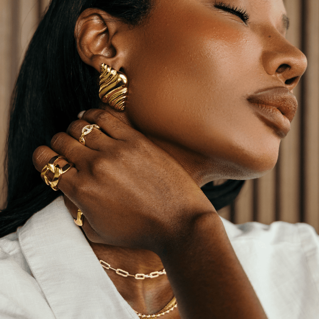 Olivia Chain Link Ring - HOUSE OF SHE