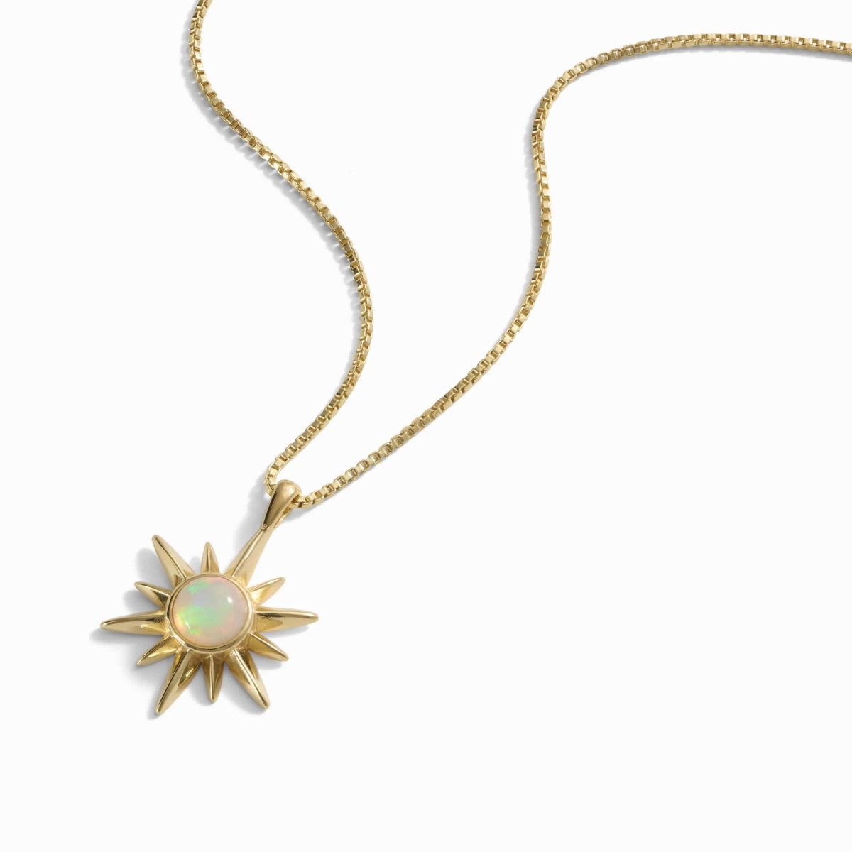 Opal Sun Necklace - HOUSE OF SHE