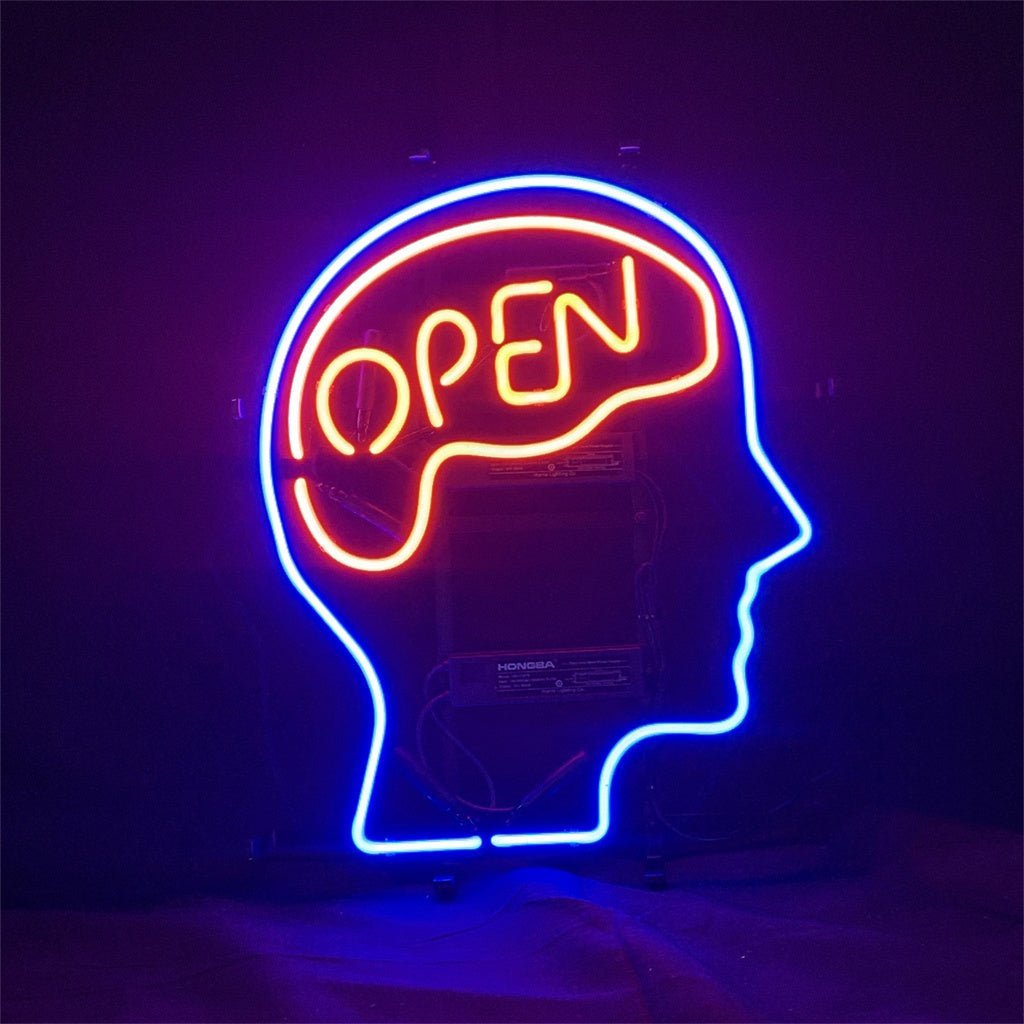 Open Mind Neon Light Sign - HOUSE OF SHE