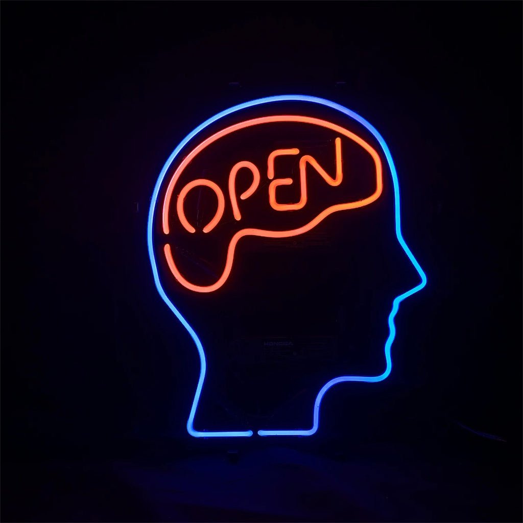 Open Mind Neon Light Sign - HOUSE OF SHE