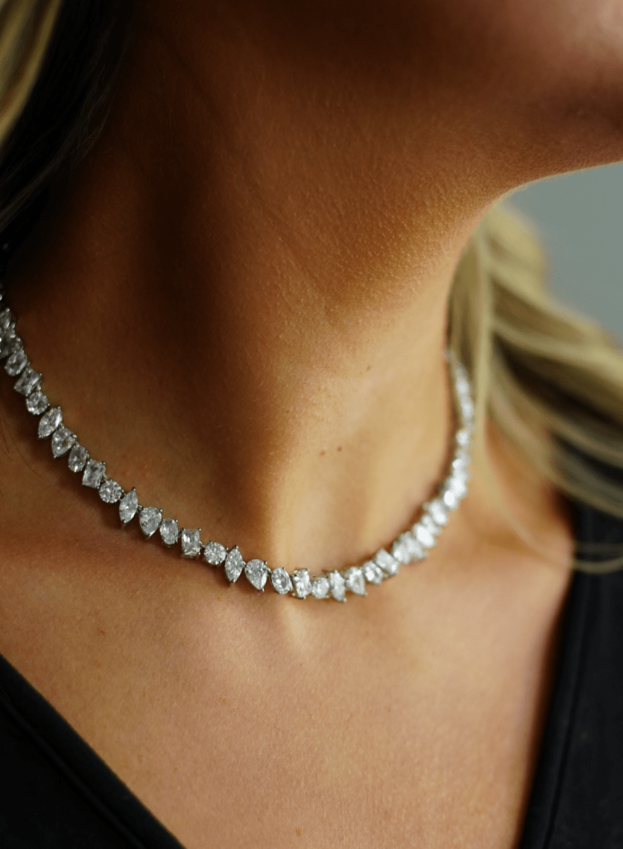 Pamela Tennis Necklace - HOUSE OF SHE