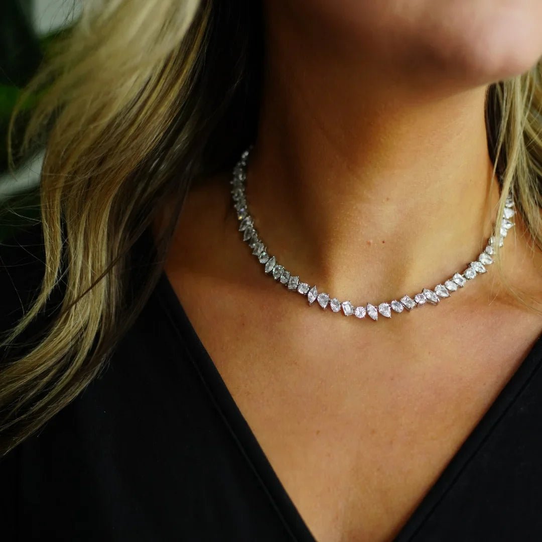 Pamela Tennis Necklace - HOUSE OF SHE