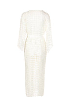 Paris Flower Mesh With Pearl Beads Cardigan - HOUSE OF SHE