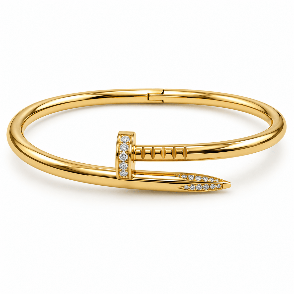 Pave Axel Nail Bracelet - HOUSE OF SHE