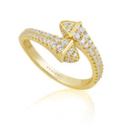 Pave Snake Ring - HOUSE OF SHE