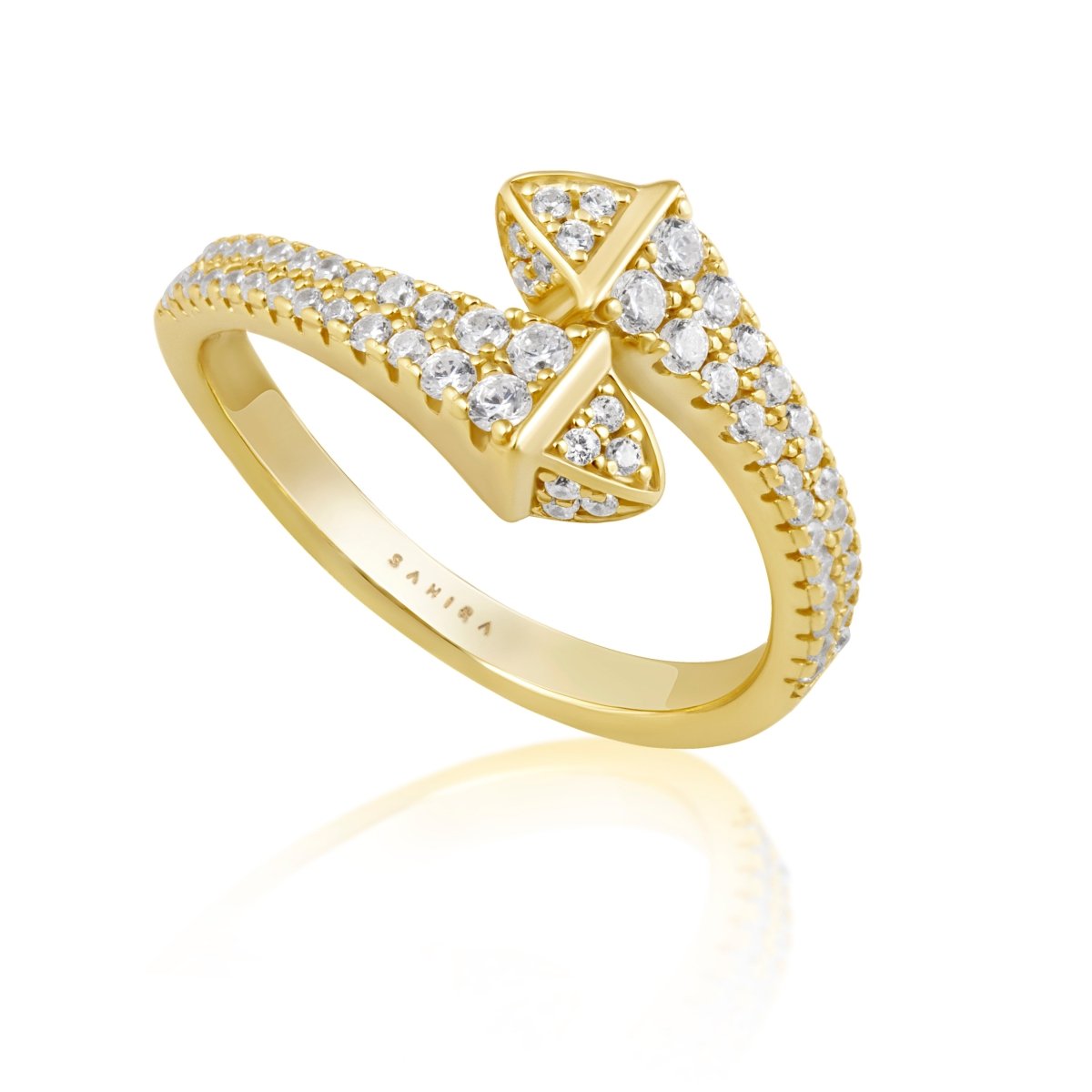 Pave Snake Ring - HOUSE OF SHE