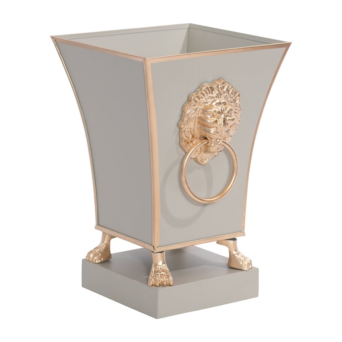 Paws & Claws Fluted Square Cachepot Planter - HOUSE OF SHE