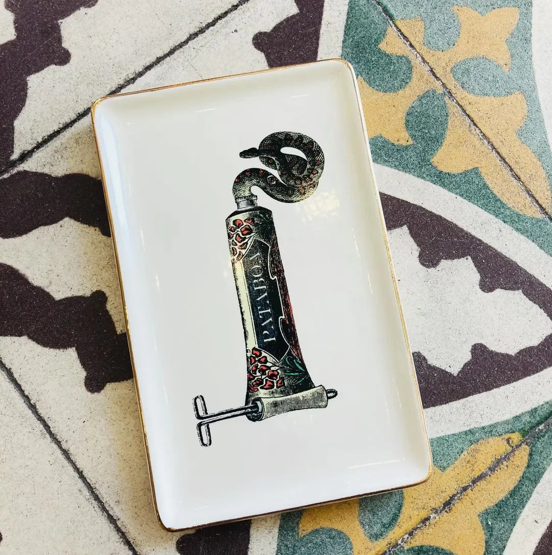 Snake Paste Trinket Tray - HOUSE OF SHE