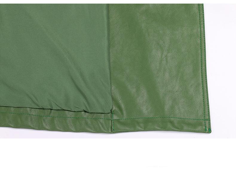 LAX Leather Trench Coat - HOUSE OF SHE