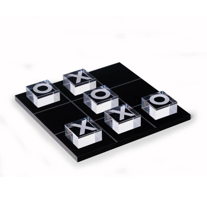 Vince Acrylic Tic Tac Toe Set - HOUSE OF SHE