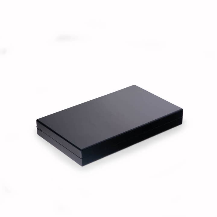 Constance Acrylic Black Backgammon Set - HOUSE OF SHE