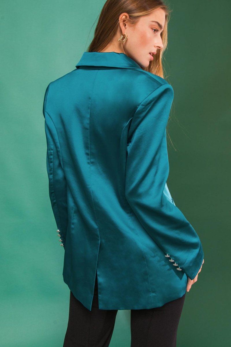 Perfect For Me Blazer - HOUSE OF SHE
